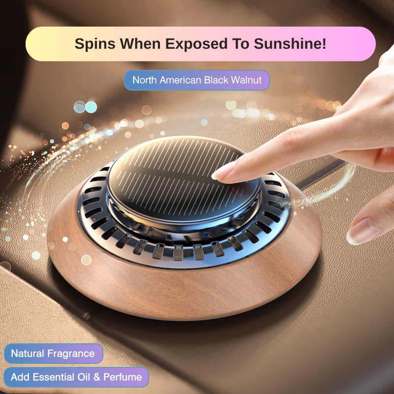 Asollox™ – Solar-Powered Aromatherapy Diffuser for Car & Home