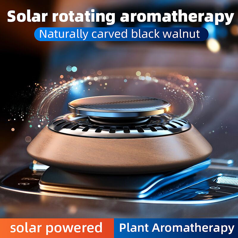 Asollox™ – Solar-Powered Aromatherapy Diffuser for Car & Home