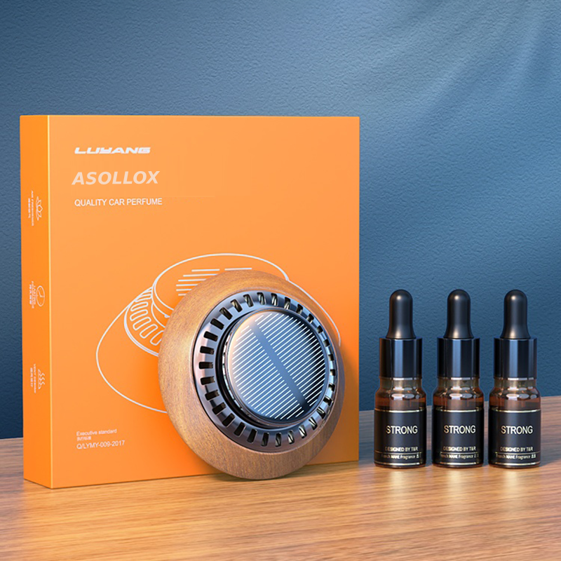 Asollox™ – Solar-Powered Aromatherapy Diffuser for Car & Home