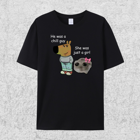 He Was She Was | Premium T-Shirt