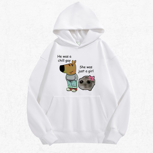 He Was She Was | Premium Hoodie