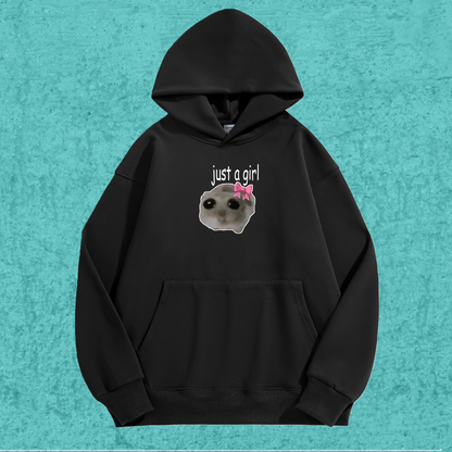 Just a Girl | Premium Hoodie